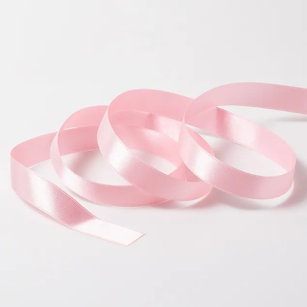 DSサテン(18mm) シェルピンク #1