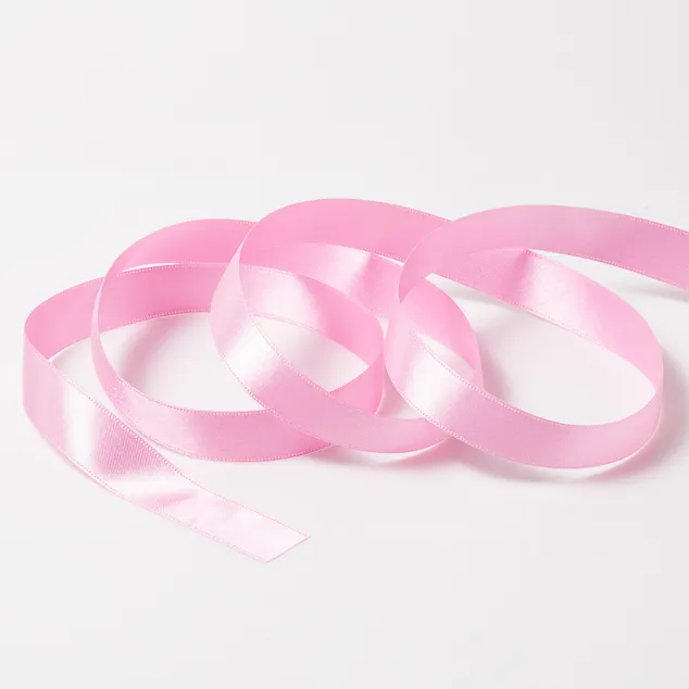 DSサテン(18mm) ベビーピンク #142