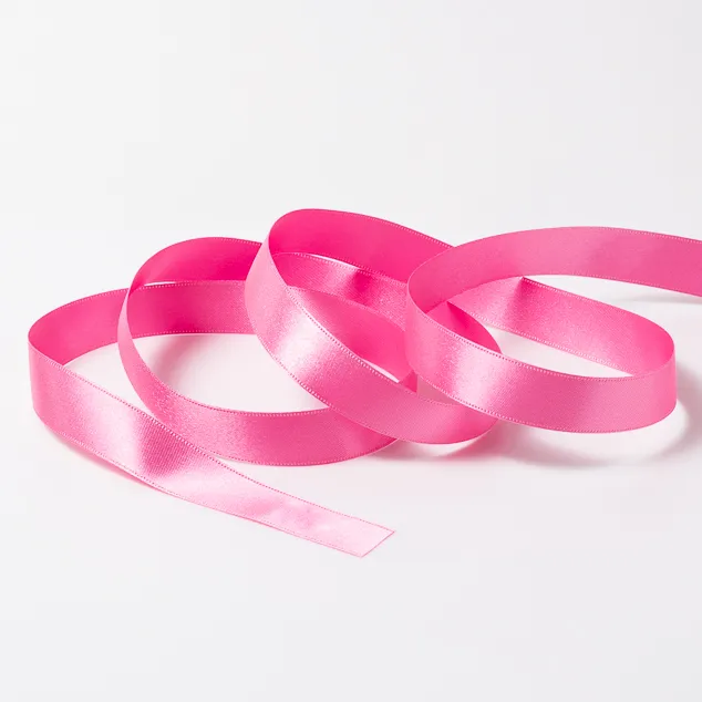 DSサテン(18mm) ローズピンク #2