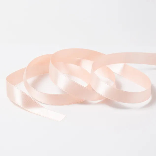 DSサテン(18mm) ピーチベージュ #13