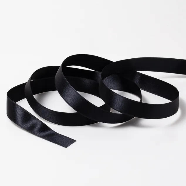 DSサテン(18mm) ブラック#44