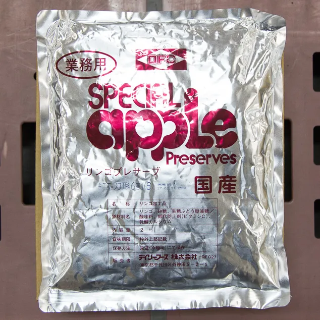 リンゴプレザーブ 紅玉 月形6割 S30°